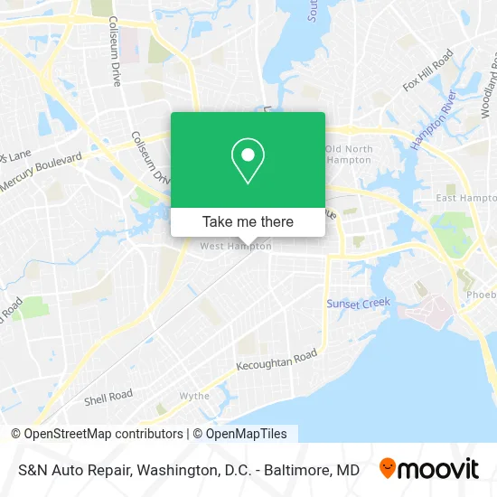 S&N Auto Repair map