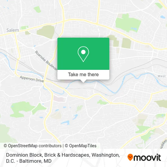 Dominion Block, Brick & Hardscapes map