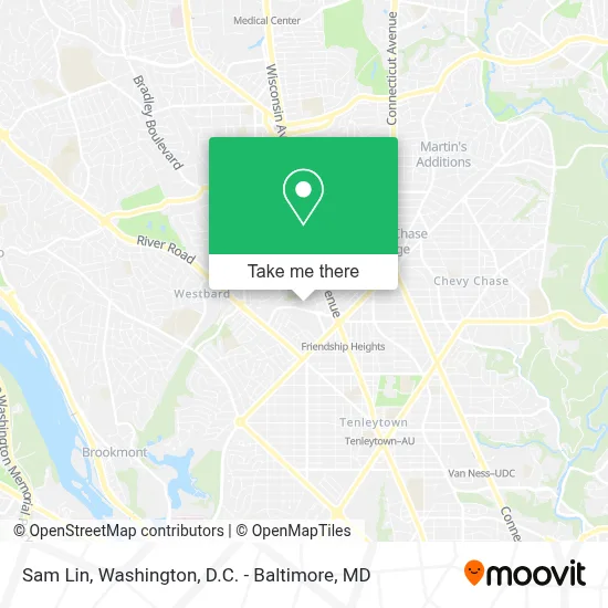 Sam Lin map
