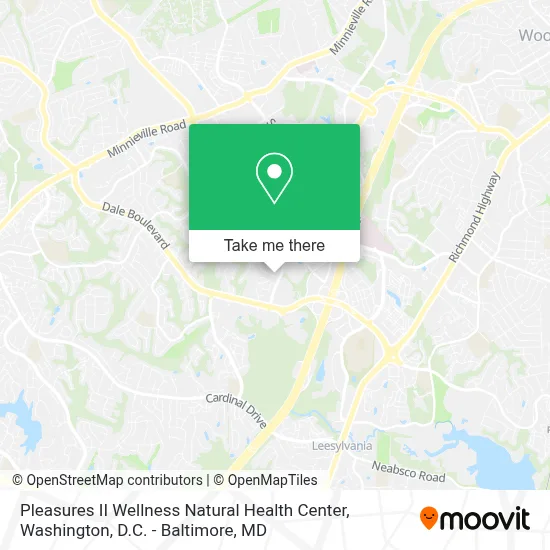 Pleasures II Wellness Natural Health Center map