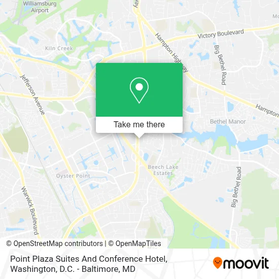Point Plaza Suites And Conference Hotel map