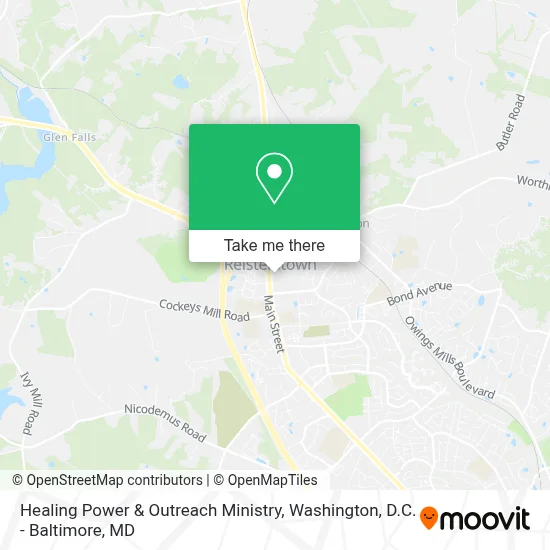 Healing Power & Outreach Ministry map