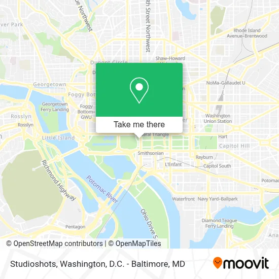 Studioshots map