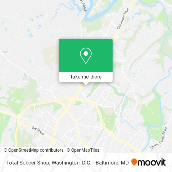 Total Soccer Shop map