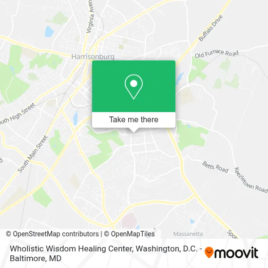 Wholistic Wisdom Healing Center map