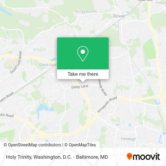 Holy Trinity map