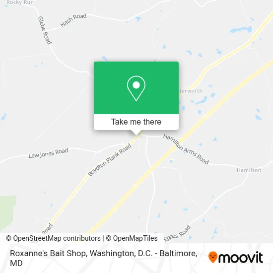 Roxanne's Bait Shop map