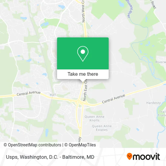 Usps map