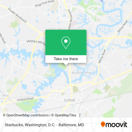 Starbucks map