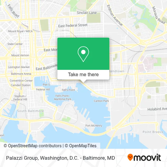 Palazzi Group map