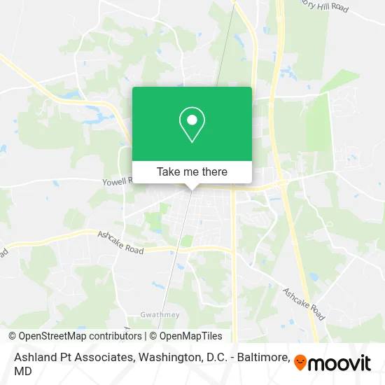 Ashland Pt Associates map