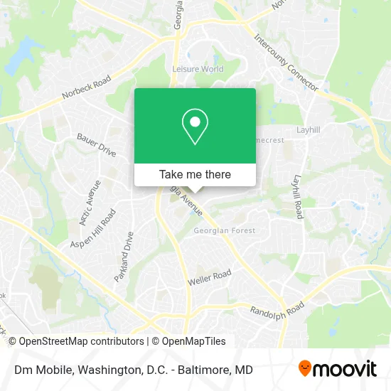 Dm Mobile map