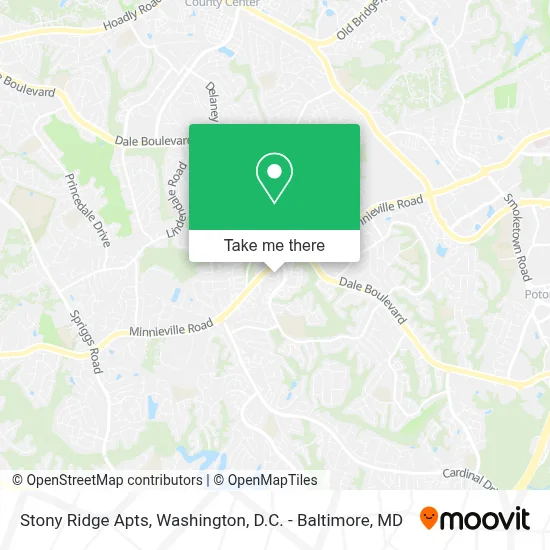 Stony Ridge Apts map