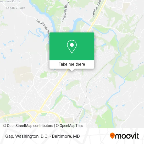 Gap map