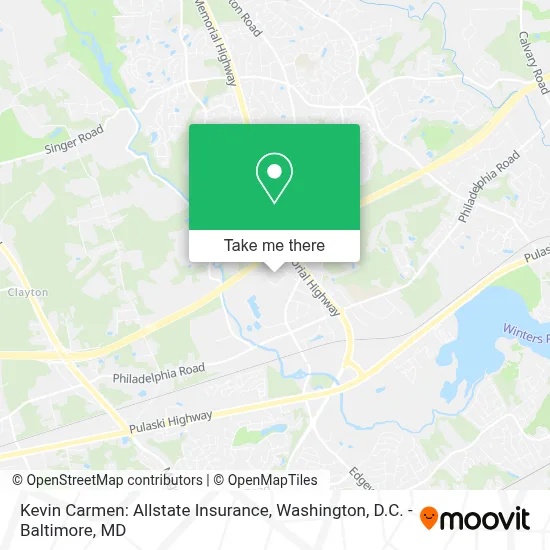Kevin Carmen: Allstate Insurance map