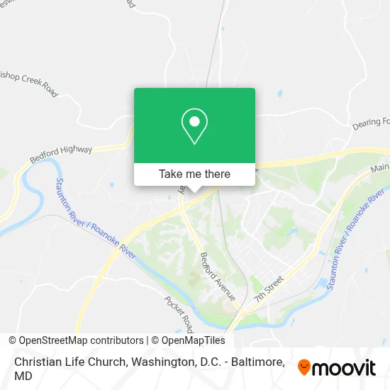 Christian Life Church map