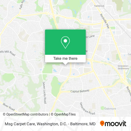 Msg Carpet Care map