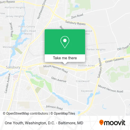 One Youth map