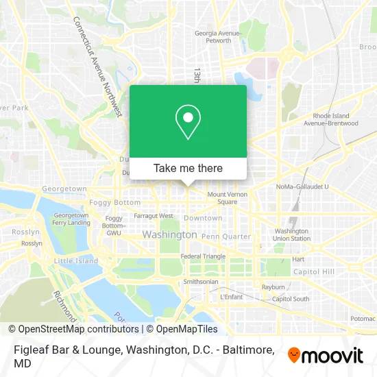 Figleaf Bar & Lounge map