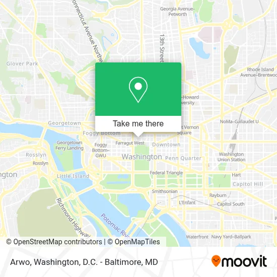 Arwo map