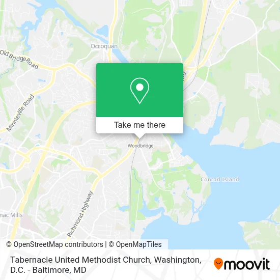 Tabernacle United Methodist Church map