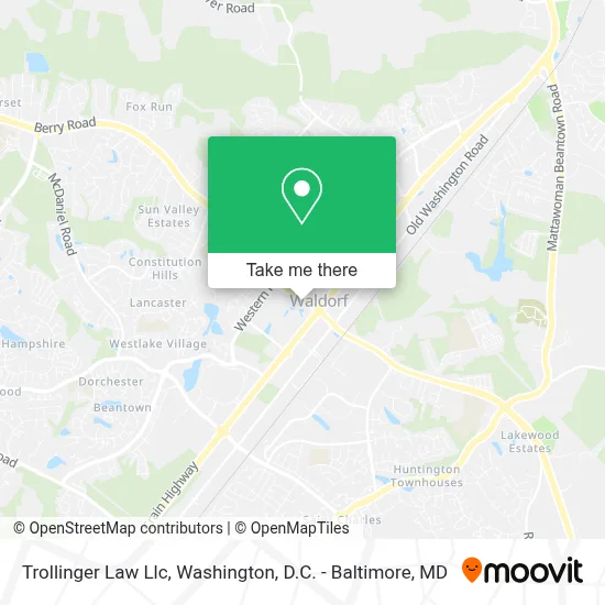 Trollinger Law Llc map