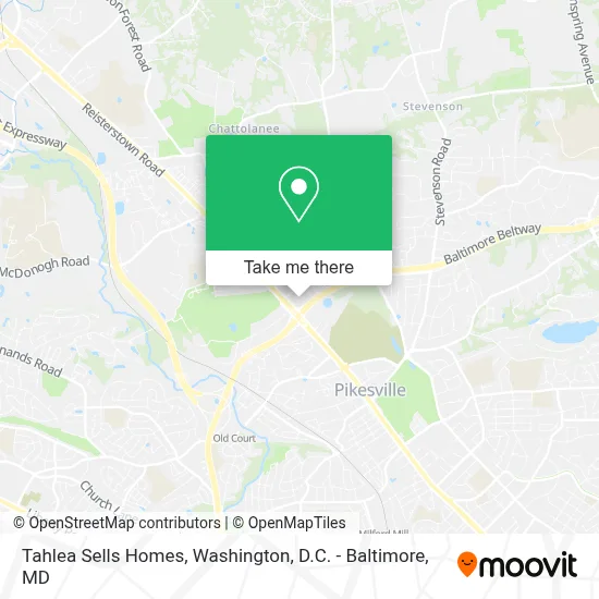 Tahlea Sells Homes map