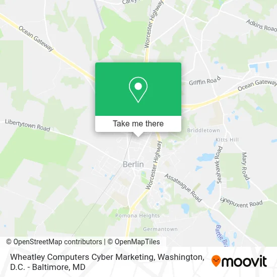 Wheatley Computers Cyber Marketing map
