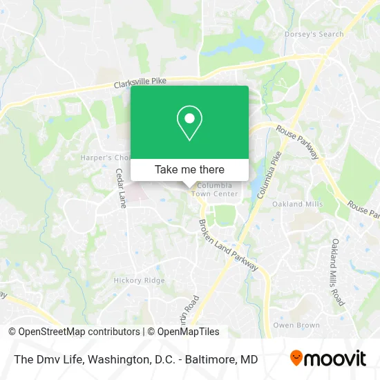 The Dmv Life map