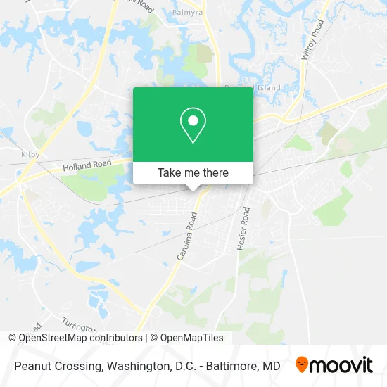 Peanut Crossing map