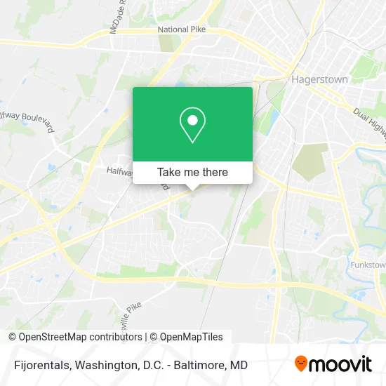 Fijorentals map