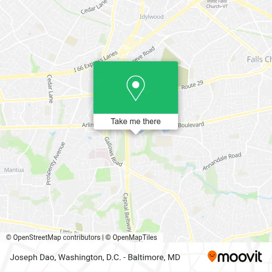 Joseph Dao map