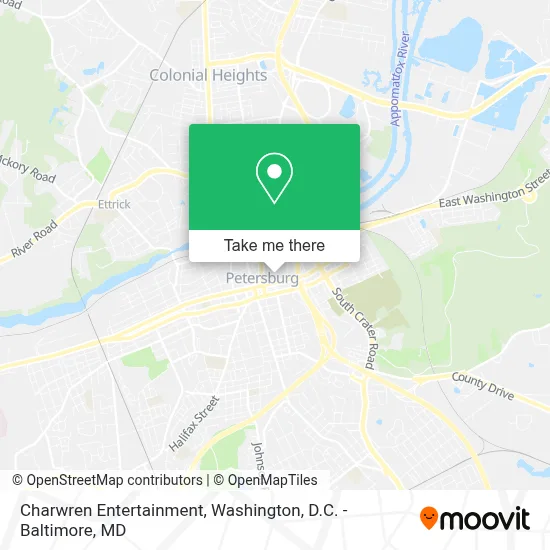 Charwren Entertainment map
