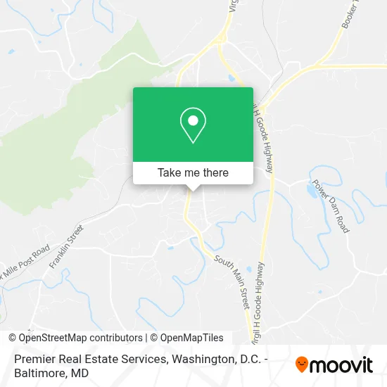 Premier Real Estate Services map