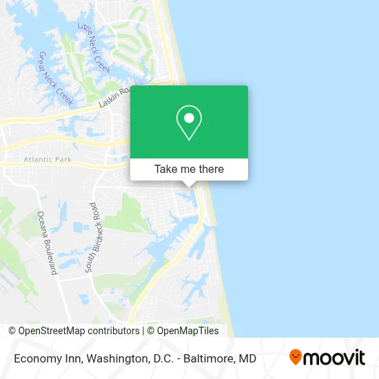 Economy Inn map