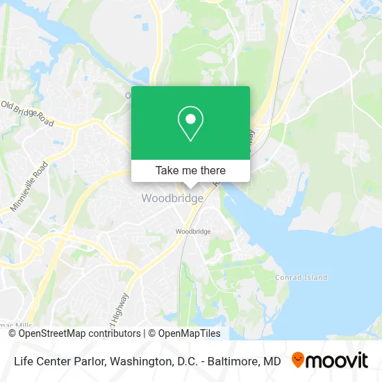 Life Center Parlor map