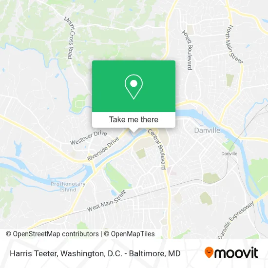 Harris Teeter map