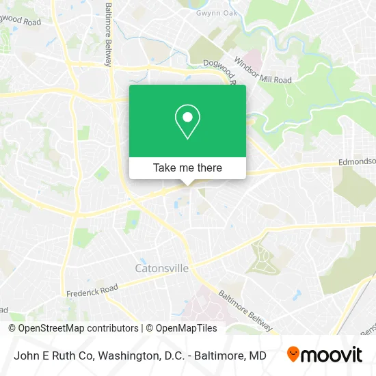 John E Ruth Co map