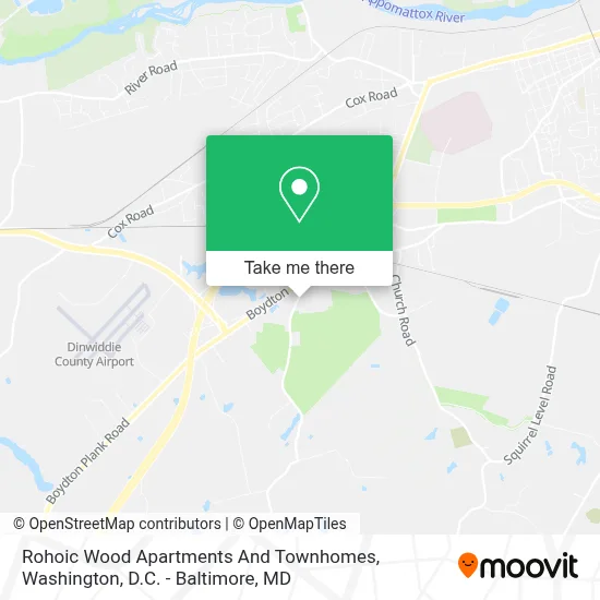 Rohoic Wood Apartments And Townhomes map