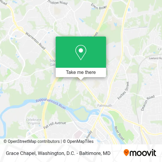 Grace Chapel map