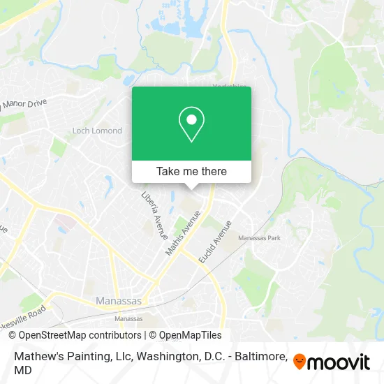 Mathew's Painting, Llc map