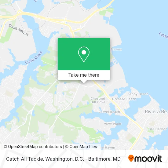 Catch All Tackle map