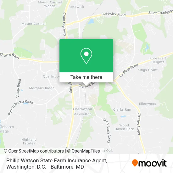 Philip Watson State Farm Insurance Agent map