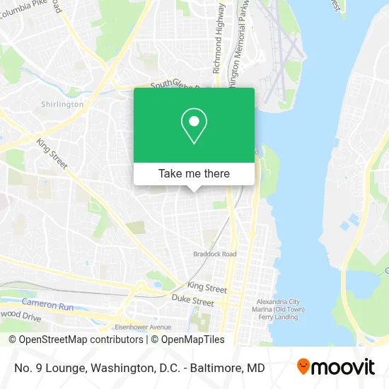No. 9 Lounge map