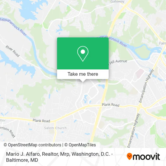 Mario J. Alfaro, Realtor, Mrp map
