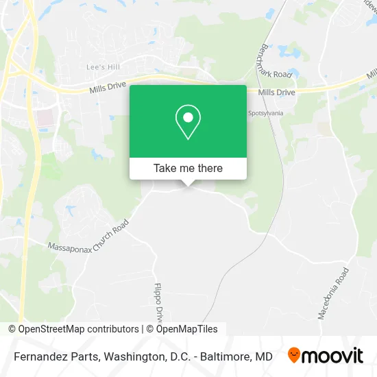 Fernandez Parts map