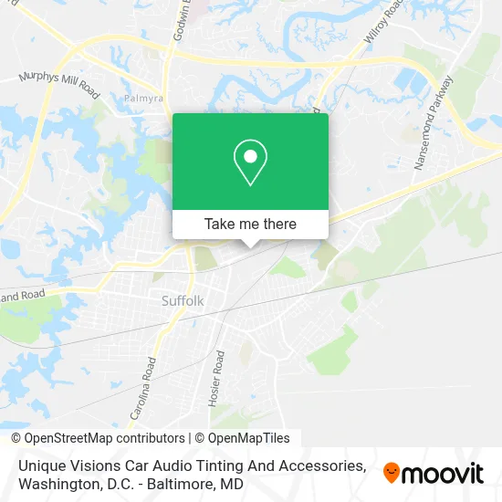 Unique Visions Car Audio Tinting And Accessories map