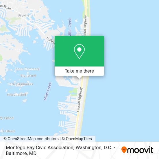 Montego Bay Civic Association map