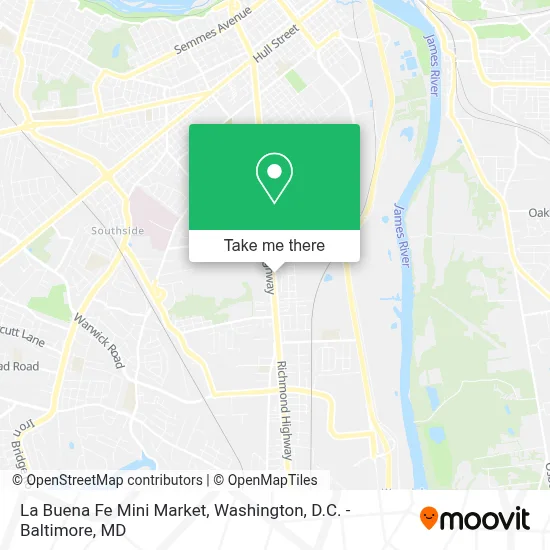 La Buena Fe Mini Market map