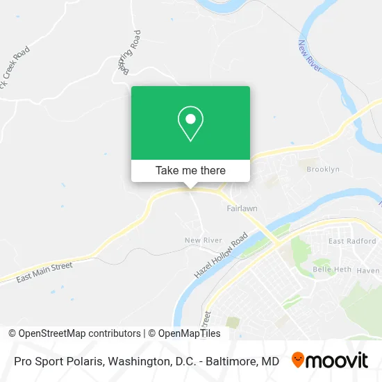 Pro Sport Polaris map